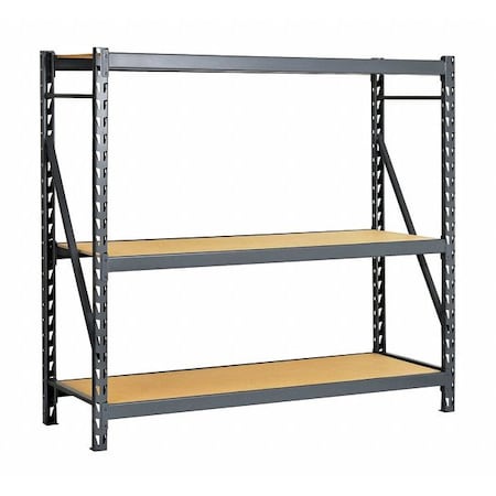 Edsal Starter Bulk Storage Rack, 24" D, 48" W, 3 Shelves ERP4824120S