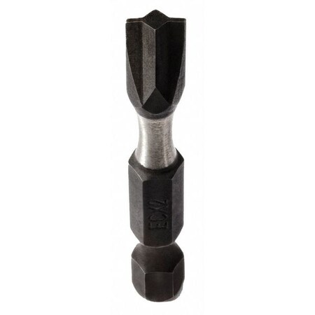 Milwaukee Tool Insert Bit, 1/4", ECX, #1, 2", PK5 48-32-4491
