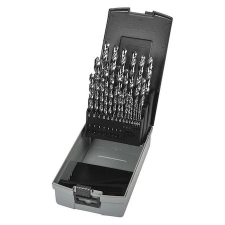 Precision Twist Drill HSS Jobber Drill Set, Bright C29R10PSET