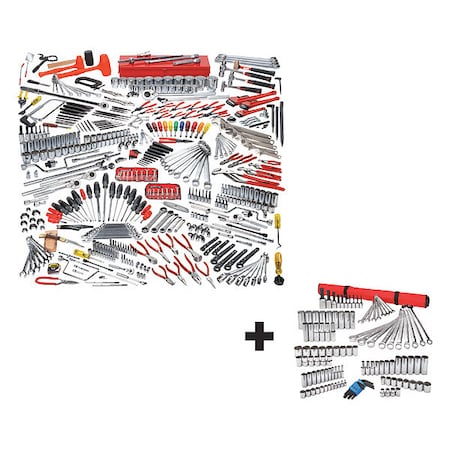 Proto Master Tool Set, General Purpose, 453 pcs. 100G52