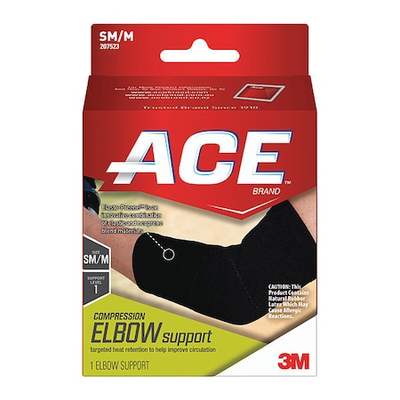 ACE Elasto-Preene Elbow Supports, S/M, PK12 207523