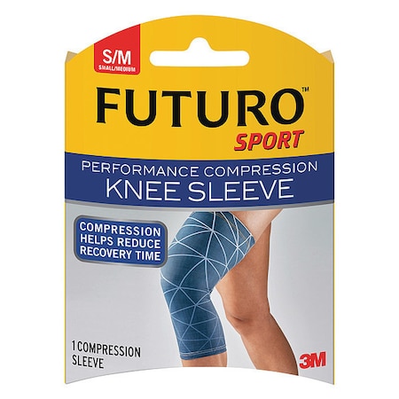 Futuro Compression Knee Sleeve, S/M, PK2 80101EN