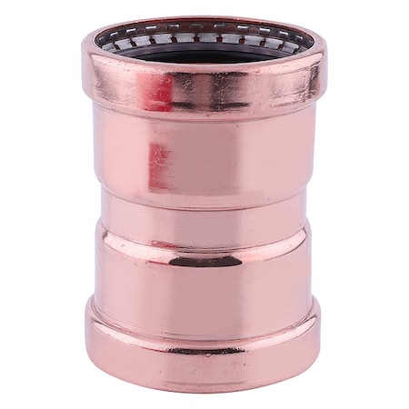 Zoro Select Strt, Copper, Press-fit 4", Press-fit 4" 816YK7