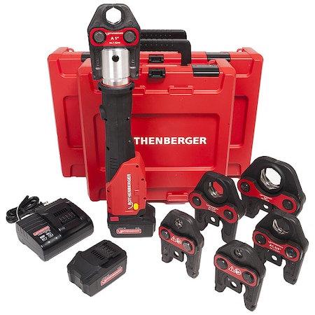 Rothenberger ROMAX 4000 Standard Press Tool, For 3/8 in to 4 in 18 V 1000001928