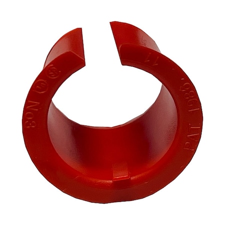 Bridgeport Fittings AC Bushing, Polyethylene, Red 1003