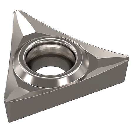 Widia Triangle Turning Inserts, Triangle, 0.250 in, TCGT, 60  Degrees, 0.016 in 6968759