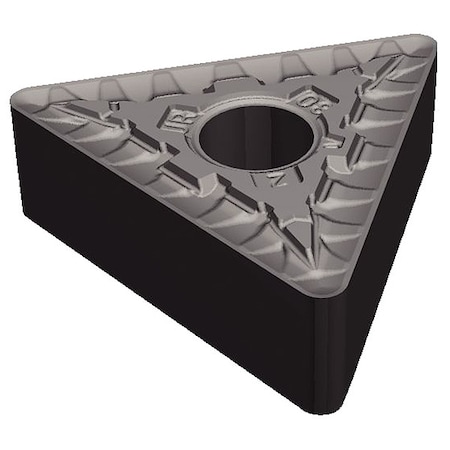 Widia Triangle Turning Inserts, Triangle, 0.375 in, TNMG, 60  Degrees, 0.047 in 6791842