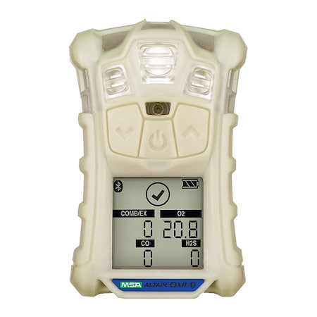 Msa Safety ALTAIR 4XR Multi-Gas Detector, Audible, LCD, 1 day Battery Life 10178559