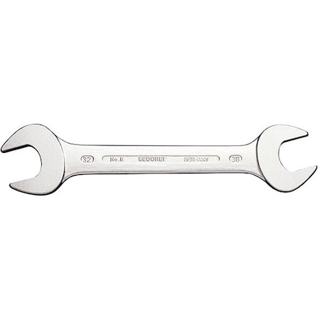 Gedore Obstruction Wrench, 7/16"x1/2" 304 7/16X1/2AF