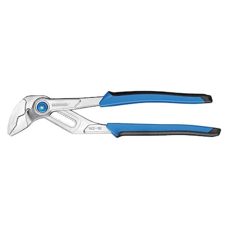 Gedore Self-Adj Water Pump Pliers, 10", Number of Pieces: 1 142 10 JC