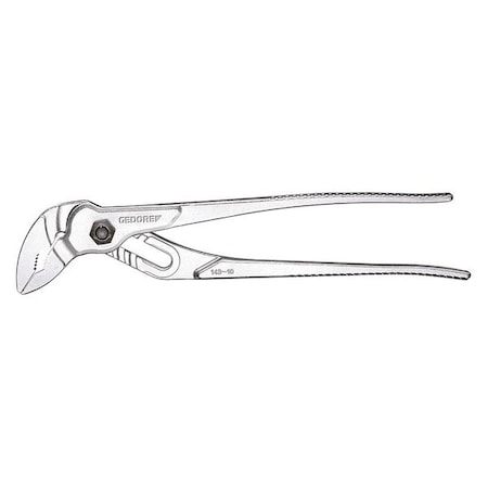 Gedore Water Pump Pliers, 10", Length: 256mm 6412000