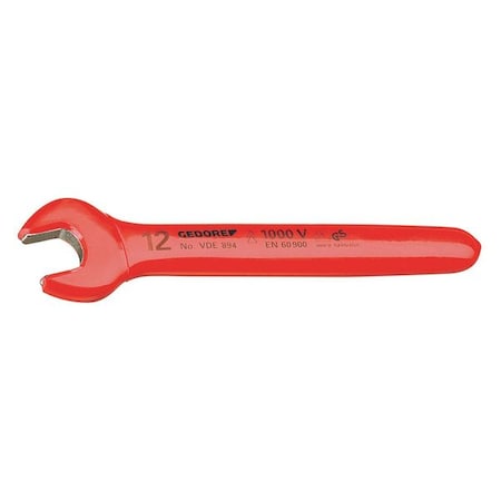 Gedore Insulated Open Ended Wrench, 10mm VDE 894 10