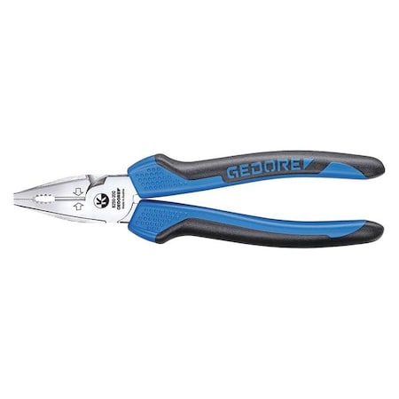 Gedore Power Combination Pliers, 7-7/8" 8250-200 JC