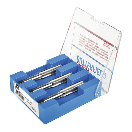 Precision Twist Drill 1528S HSS BRT UNC Hand Tap 3pc Set 3FL No.6 x 32 1528S6-32H2