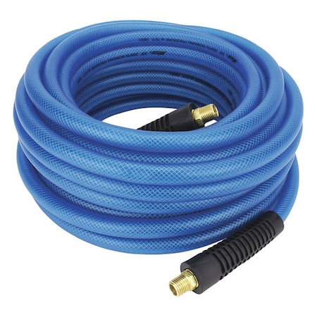 Milton Flex Hose W/1/4"NPT Fittings 3/8"X50Ft 1624-2