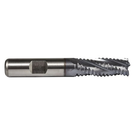 Precision Twist Drill HSS-E, TiCN Weldon Roughing, End Mill, 1/2" TC90031/2