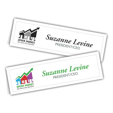 Avery Medium Tent Cards, Embossed, Uncoat, PK100 7278205305