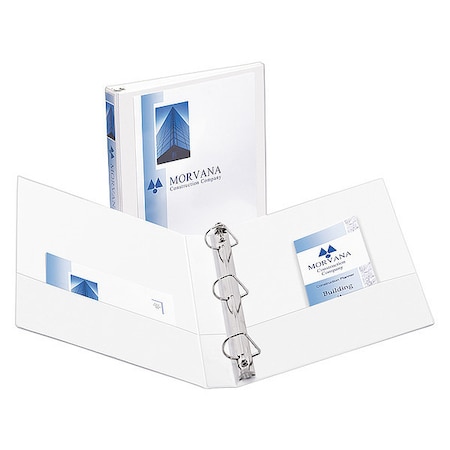 Avery Durable View Binder, 1-1/2" Slant Rings, D 7771117022