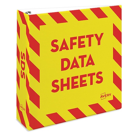 Avery Heavy-Duty Industrial SDS Binder, 3" One- 7771118952