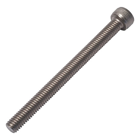 Allied Titanium M6-1.00 x Socket, Socket Head Cap Screw, Plain Titanium 0107483