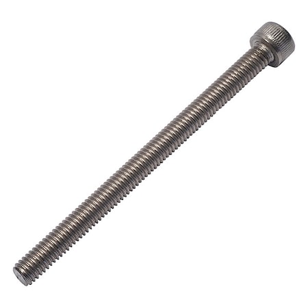 Allied Titanium M6-1.00 x Socket, Socket Head Cap Screw, Plain Titanium 0107484