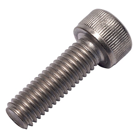 Allied Titanium M8-1.25 x Socket, Socket Head Cap Screw, Plain Titanium 0107486