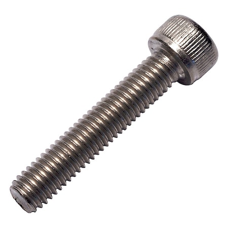 Allied Titanium M8-1.25 x Socket, Socket Head Cap Screw, Plain Titanium 0107489