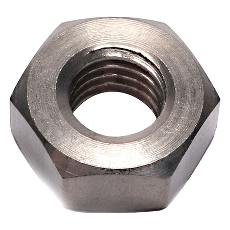 Allied Titanium Heavy Hex Nut, M10x1.5, Titanium, Grade 2, Plain, 8 mm Ht 0107434