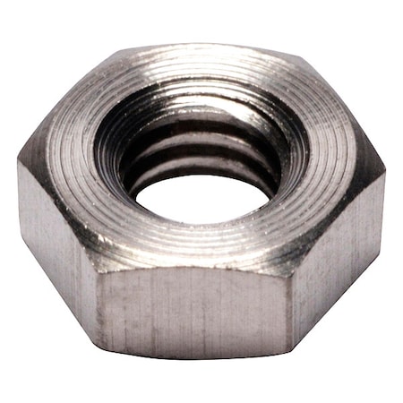 Heavy Hex Nut, M4x0.7, Titanium, Grade 2, Plain, 3 13/64 mm Ht