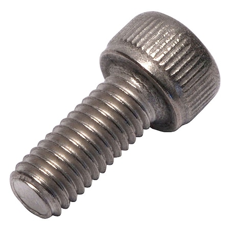 Allied Titanium M5-0.80 x Socket, Socket Head Cap Screw, Plain Titanium 0107468