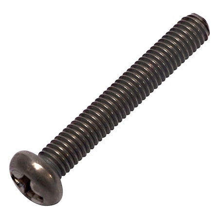 Allied Titanium M3-0.50 x 20 mm Phillips Pan Machine Screw, Plain Titanium 0107587