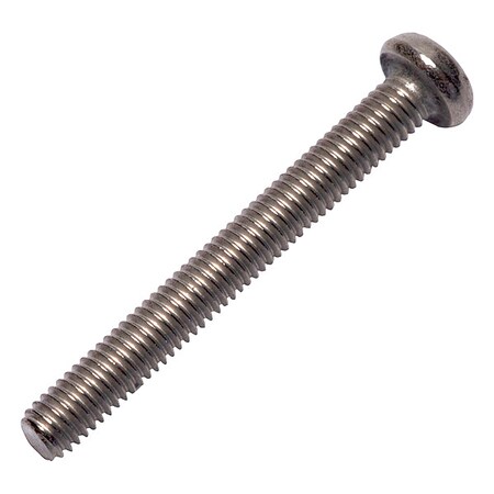Allied Titanium M3-0.50 x 25 mm Phillips Pan Machine Screw, Plain Titanium 0107588