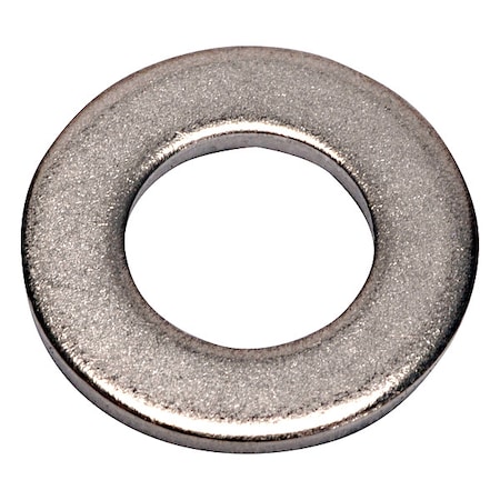Zoro Select Flat Washer, For Screw Size M8 , Titanium Plain Finish 0107577