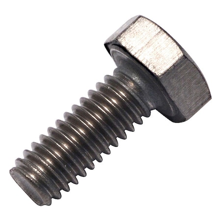 Allied Titanium Grade 2, M4-0.70 Hex Head Cap Screw, Plain Titanium, 12 mm L 0107555