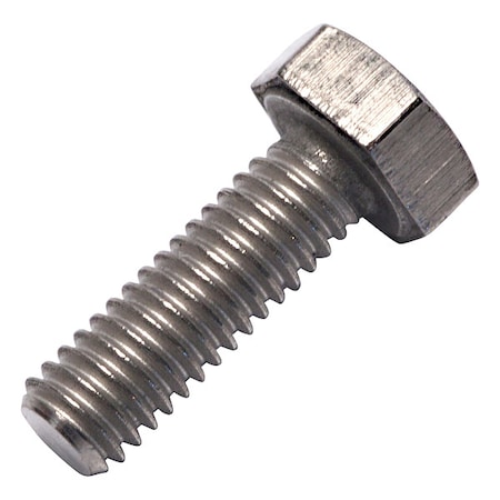 Allied Titanium Grade 2, M4-0.70 Hex Head Cap Screw, Plain Titanium, 16 mm L 0107556