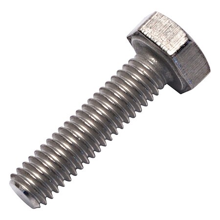 Allied Titanium Grade 2, M4-0.70 Hex Head Cap Screw, Plain Titanium, 20 mm L 0107557