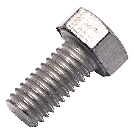 Allied Titanium Grade 2, M5-0.80 Hex Head Cap Screw, Plain Titanium, 10 mm L 0107560