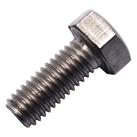 Allied Titanium Grade 2, M5-0.80 Hex Head Cap Screw, Plain Titanium, 12 mm L 0107561