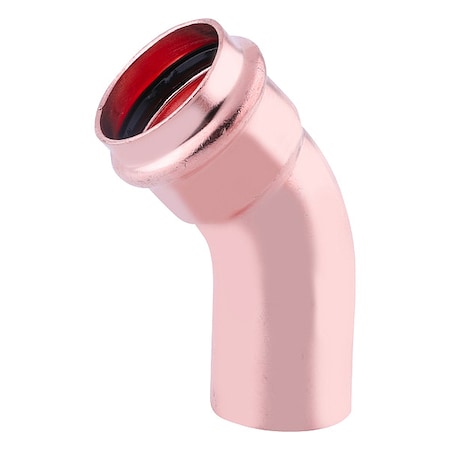 Zoro Select Elbow, Copper, Press-fit1/2in, FTG1/2in 816YU7