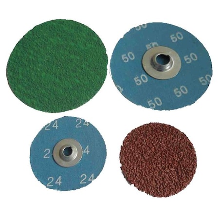 Westward Cloth Disc, 3In, 60 Grit, TS, PK25 11A023