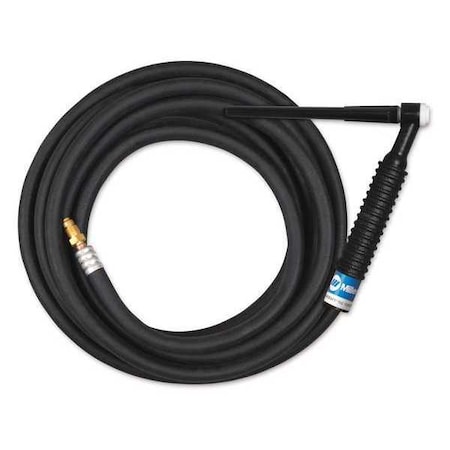 Miller Electric TIG Torch Kit, A-125, 12-1/2 ft., Rubber WP-9-12-R