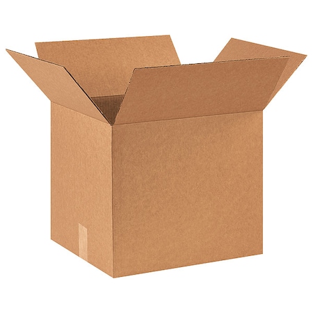 Zoro Select 16 in x 14 in x 14 in Shipping Box, Kraft, Corrugate, Single Wall, 32 ECT 11A742