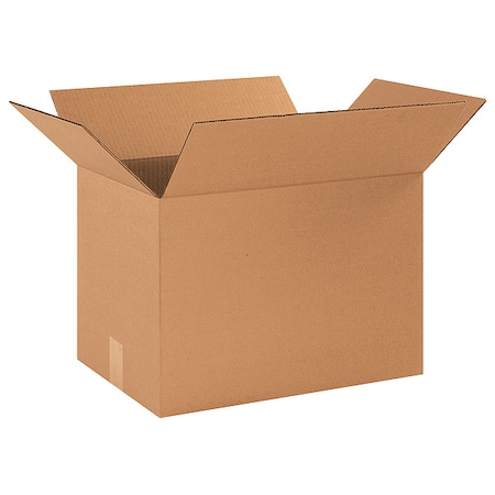 Zoro Select 17 in x 12 in x 12 in Shipping Box, Kraft, Corrugate, Single Wall, 32 ECT 11A754