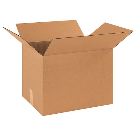 Zoro Select 17 in x 13 in x 13 in Shipping Box, Kraft, Corrugate, Single Wall, 32 ECT 11A755