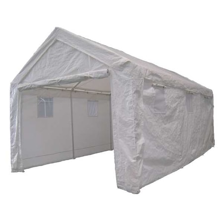 Zoro Select Heavy Duty Shelter, 20 Ft. X 10 Ft. 8 In. 11C542