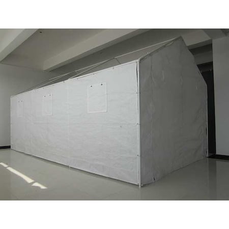 Zoro Select Solid Wall Kit for 10x20 Ft Canopy 11C548