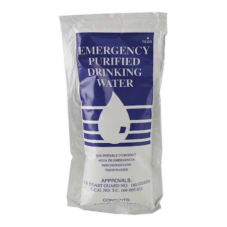 Mayday Emergency Drinking Water, 125mL 78804 | Zoro