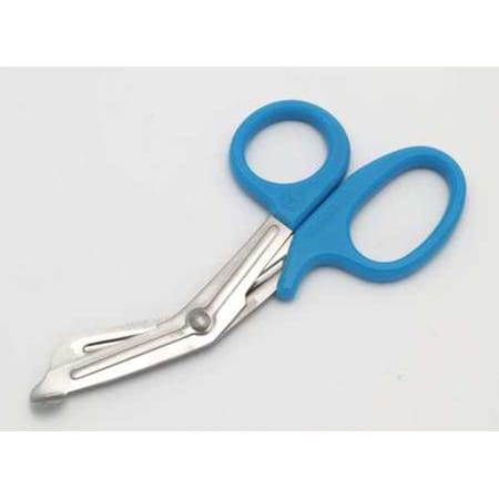 Medi-First EMT Utility Scissors, 7-1/2" L, 5" W, Blue 70901-TE