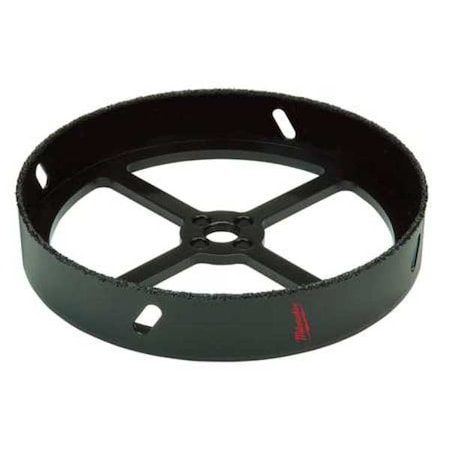 Milwaukee Tool 5-3/8" Recessed Light Carbide Grit Hole Saw with Pilot Bit 49-56-0303