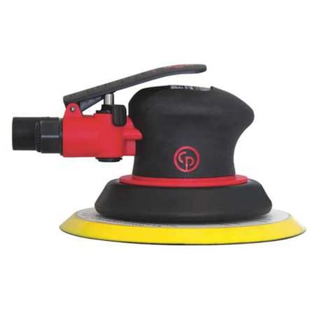 Chicago Pneumatic 6" Air Random Orbital Sander 3/16" Orbit Dia 12000 rpm CP7255